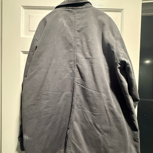 Carhartt Men's Charcoal Shirt Jacket - Picture 2 of 5